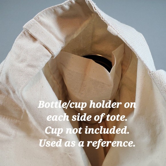 Sperry Top Sider Large Heavy Canvas Tote Bag Sailboat Logo Since 1935 Washable - Picture 12 of 12